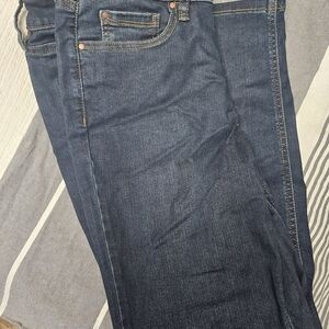 Jones New York Women's Dark Blue Straight Jeans